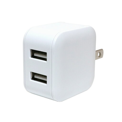ミヨシ USB-ACアダプタ 薄型 2ポート 5V 2.4A出力 ホワイト USB充電器 USBアダプタ MBP-US03WH 【メール便送料無料】 ミヨシ USB-ACアダプタ 薄型 2ポート 5V 2.4A出力 ホワイト USB充電器 USBアダプタ MBP-US03WH 【メール便送料無料】