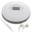AudioComm ポータブルCDプレーヤー ホワイト 03-5089 OHM CDP-858Z 【送料無料】(2)
