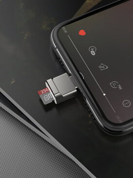 送料無料 iPhone ＆ iPad 専用 MicroSDカードリーダー iphoneメモリー保存 USB3.0 超コンパクト iOS13以降対応 双方向 データ転送保存　型番EC-a2022