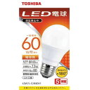 (TOSHIBA) LDA7L-G/K60V1 LEDd(dF) E26 60W` 810lm