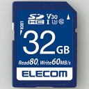 GR(ELECOM) MF-FS032GU13V3R MF-FSU13V3RV[Y f[^SDHCJ[h 32GB