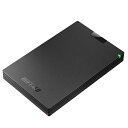 バッファロー BUFFALO HD-PGAC2U3-BA(ブラック) USB Type-C USB Type-A ケーブル付属 ポータブルHDD 2TB HDPGAC2U3BA