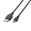 쥳(ELECOM) U2C-M50BK(֥å) USB2.0֥ A-miniB 5m