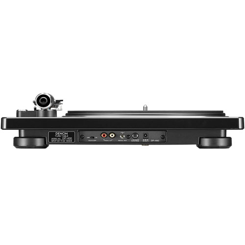 【長期保証付】DENON(デノン) DP-400-BK ブラック レコードプレーヤー