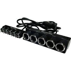 カシムラ KX-146 セパレートスイッチ5連ソケット