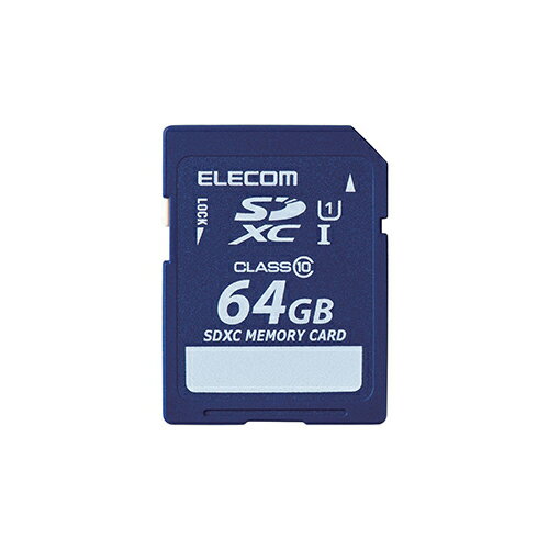 GR(ELECOM) MF-FSD064GC10R f[^SDXCJ[h 64GB Class10