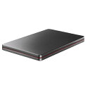 HDPX-UTSC2K(Black×Red) USB 3.2 Gen 1対応 ポータブルHDD「カクうす」2TB(2)