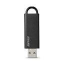 USB 3.1(Gen1)対応 ノック式USBメモリー 128GB(ブラック) RUF3-KS128GA-BK バッファロー BUFFALO