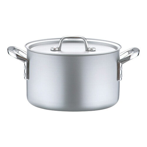 北陸アルミニウム AHV6121 アルミ プロセレクト 半寸胴鍋 目盛付 21cm