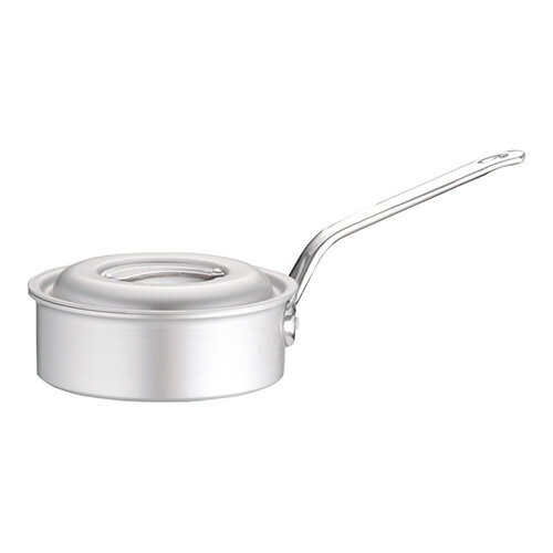 北陸アルミニウム HP09-KS187 アルミ マイスター片手浅型鍋 18cm