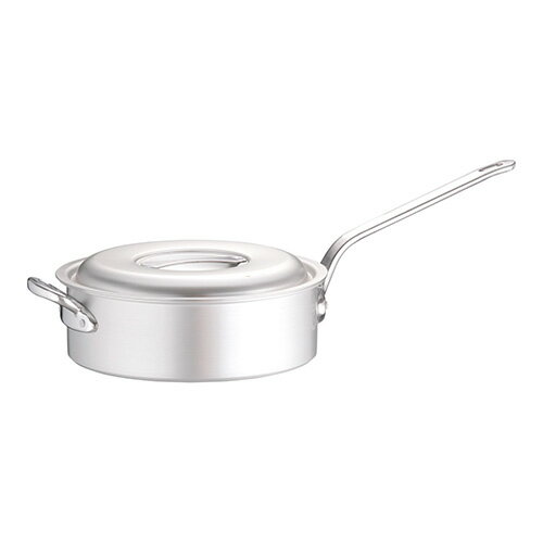 31 cm〜 - 北陸アルミニウム HP09-KS337 アルミ マイスター片手浅型鍋 33cm HP09KS337