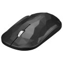 バッファロー(BUFFALO) BSMBB330GBK(ジオメトリー/ブラック) Bluetooth BlueLED光学式マウス 3ボタン