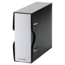 エレコム(ELECOM) CCD-BC02BK(ブラック) ファイル DVD CD不織布ケース 2穴リング式トレイ専用 1冊(2)
