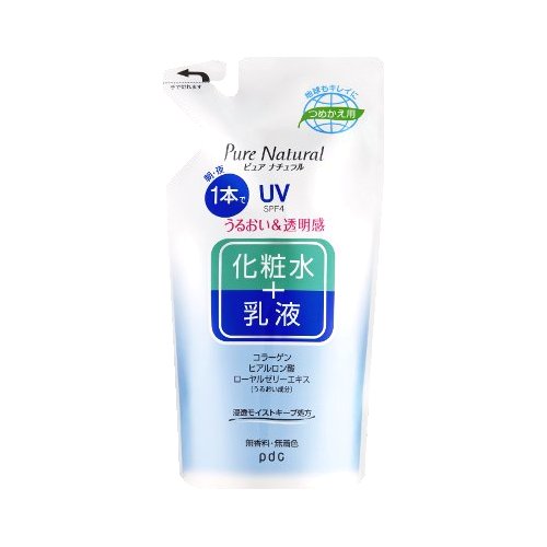 pdc ピュアナチュラル エッセンスローション UV 詰替用 200ml