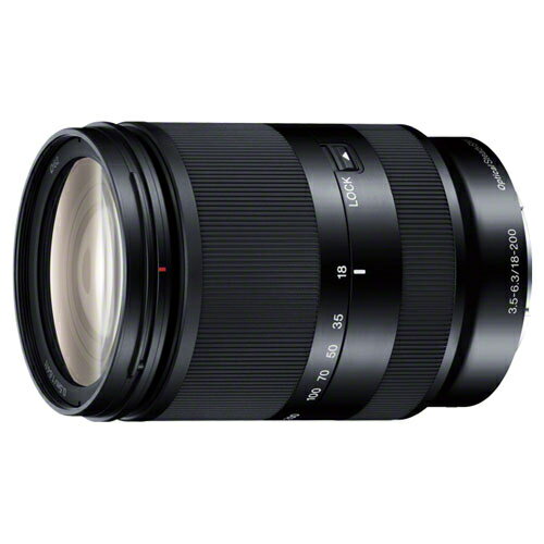 SONY - ソニー SONY E 18-200mm F3.5-6.3 OSS LE SEL18200LE Eマウント用 APS-C ズームレンズ SEL18200LE