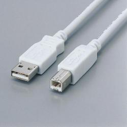 Cable - エレコム(ELECOM) USB2-FS05 USB2.0ケーブル フェライトコア内蔵 A-B 0.5m
