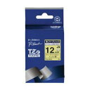 ブラザー(brother) TZe-FA63 ピータッチ 布テープ 青文字/イエロー 12mm