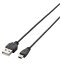 쥳(ELECOM) U2C-MXN25BK(֥å) USB2.0֥ ˺ mini-B 2.5m