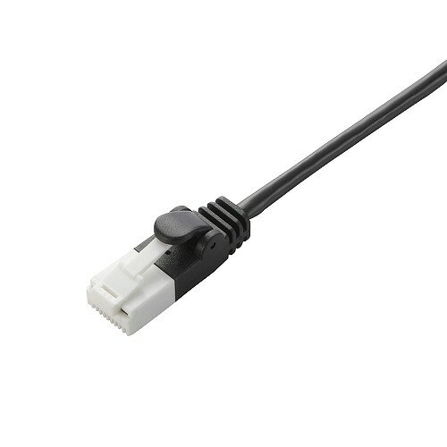 쥳(ELECOM) LD-GPST/BK10(֥å) ĥޤɻߥLAN֥ Cat6 1m