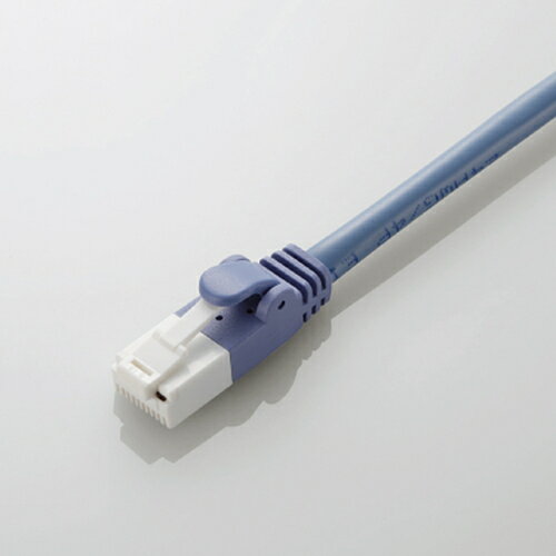 エレコム(ELECOM) LD-CTT/BU10/RS(ブルー) ツメ折れ防止LANケーブル Cat5E 10m
