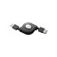 쥳(ELECOM) USB3-RLEA07BK(֥å)  USB3.0Ĺ֥ A-A 0.7m