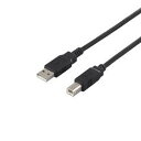 バッファロー(BUFFALO) BSUAB220BK(ブラック) USB2.0ケーブル A to B 2m(2)