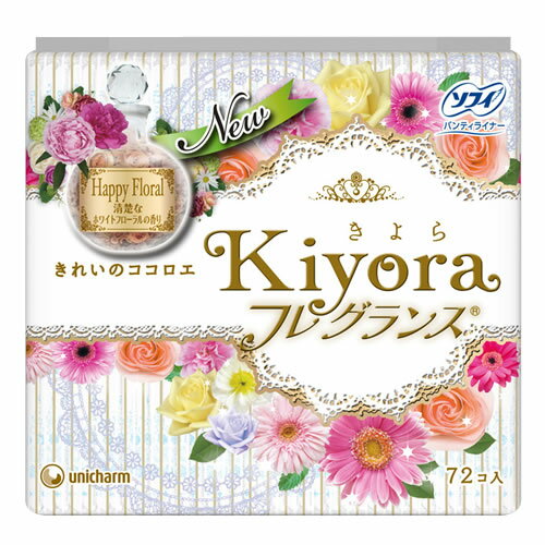 楽天ECカレントユニ・チャーム（unicharm） ソフィ Kiyora（きよら） フレグランス ホワイトフローラルの香り 72枚