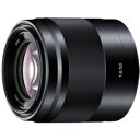 SONY(ソニー) E 50mm F1.8 OSS(ブラック) SEL50F18B Eマウント用 APS-C 単焦点レンズ