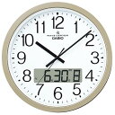 【在庫あり】【16時までのご注文完了で当日出荷可能！】CASIO IC-4100J-9JF シャンパンゴールド 電波クロック 壁掛け時計