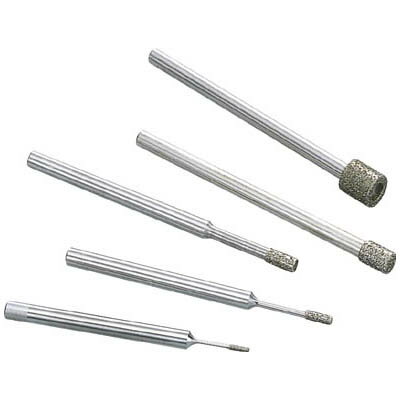 ナカニシ 12004 内研用極小径電着ダイヤモンド・CBNバー シャンク径φ3