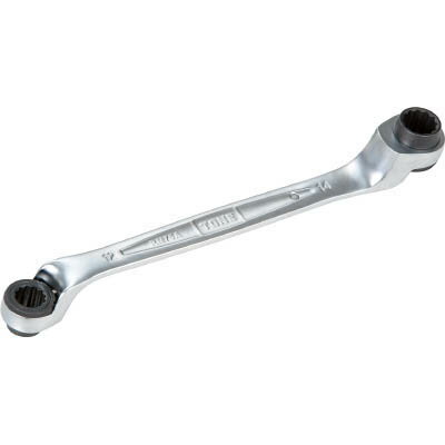 Rakuten - TONE(トネ) RM75A-1214 両頭ラチェットめがねレンチ 75度 対辺寸法12x14全長218mm