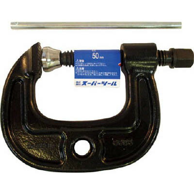 スーパーツール CC-50 シャコ万力 C型 強力ワイドタイプ