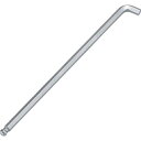 トラスコ中山 TTV100-50 ショートネック100°ロングボールポイント六角棒レンチ 5.0mm(4)