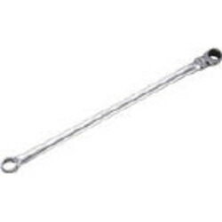 Socket Wrench - 京都機械工具 MR15L-15F 超ロングラチェットめがねレンチ 首振りタイプ 15mm