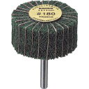 トラスコ中山 FM4025-180 ナイロンミックスホイール 外径40X厚25X軸6 5個入 180♯(4)