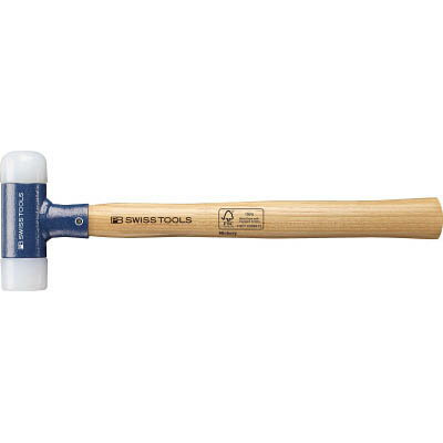 ↑↑↑正確な在庫状況は上記バナー「在庫状況を確認する」をクリックして頂き、必ずご確認ください。&nbsp;&nbsp;&nbsp;■内部にディスクが内蔵されたヘッドは、インパクトの瞬間にディスクが打撃面方向へ移動することで反動を打ち消し、打撃力だけを伝えます。■ヘッドセンター：スチール製、溶接、ブルーラッカー仕上げ。■柄はFSC(森林管理協議会)の認証を受けたヒッコリー材●頭径(mm):60●頭長(mm):120●全長(mm):415材質仕上・ヘッド：ポリアミド・柄:ヒッコリー※メーカーの都合により、パッケージ・仕様等は予告なく変更になる場合がございます。金型や部品の組み立てに。