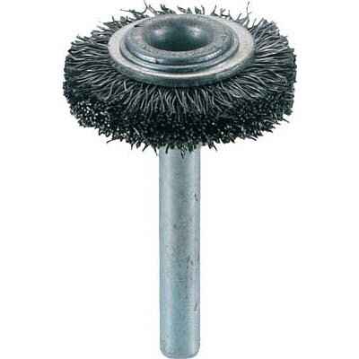トラスコ中山 TB-6202 軸付ホイールブラシ φ32X軸6 鋼線 線径0.3