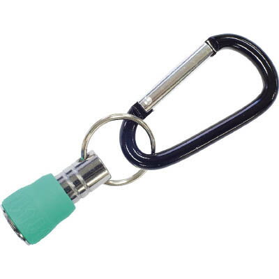 樂天商城 - トラスコ中山 TBHK-GN ビットホルダ カラビナ付 緑