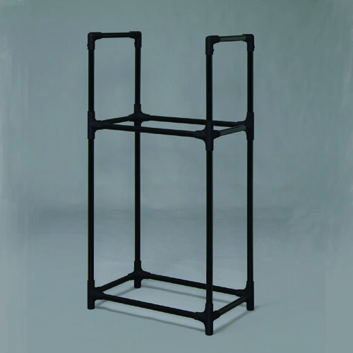 アイリスオーヤマ(Iris Ohyama) KTL-710C ブラック タイヤラック カバー付 大型ミニバン・SUV用