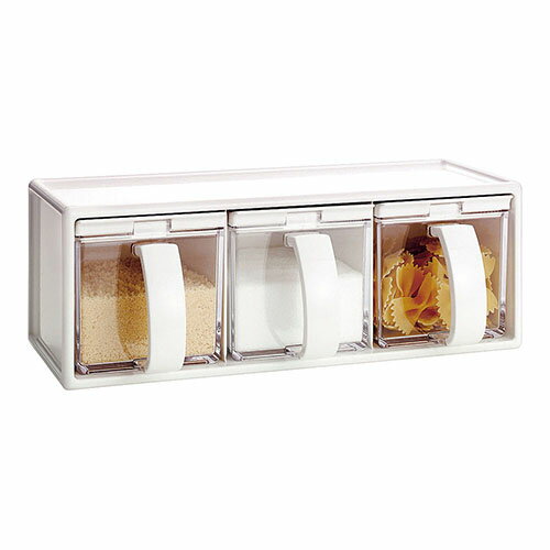 アスベル Nフォルマ 調味料ケース C3 ホワイト