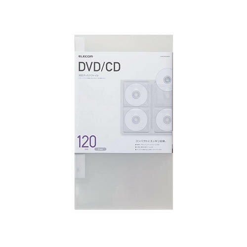 ���쥳��(ELECOM) CCD-FS120CR ���ꥢ �ǥ������ե����� DVD CD�� 120���Ǽ