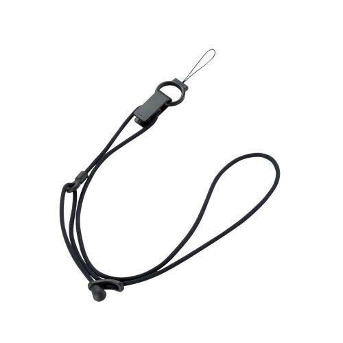 エレコム(ELECOM) DGS-010BK ブラック デジタルカメラ用ネックストラップ 着脱式