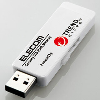 エレコム ELECOM MF-PUVT302GA1(ホワイト) USB3.0メモリ 2GB 1年ライセンスモデル MFPUVT302GA1