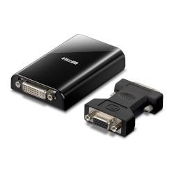 バッファロー BUFFALO GX-DVI/U2C ディスプレイ増設アダプター USB2.0専用 GXDVIU2C