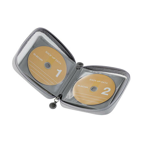 ���쥳��(ELECOM) CCD-H24WH �ۥ磻�� CD/DVD�ե����ʡ������� 24��