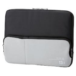 エレコム(ELECOM) BM-IBPT13BK(ブラック) ポケット付きPCインナーバッグ