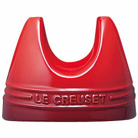 ル クルーゼ(LE CREUSET) リッド スタンド/鍋蓋スタンド 910429-11(チェリーレッド)