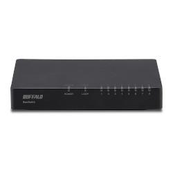 バッファロー LSW5-GT-8EPL/BK(ブラック) スイッチングハブ 8ポート