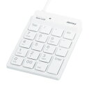 バッファロー(BUFFALO) BSTKH08WH(ホワイト) USBスリムテンキーボード(2)