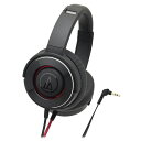 オーディオテクニカ(audio-technica) ATH-WS550 BRD(ブラックレッド) SOLID BASS ポータブルヘッドホン